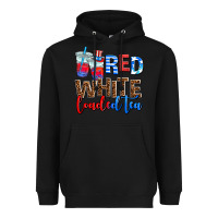 Black Red white loaded tea Heavyweight Hoodie - AdoDesignShop