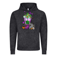 Vintage Black Halloween Cold Drink Frappe With Tombstone Vintage Hoodie - FaDigitalArtStudio