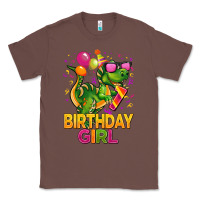 Chestnut 1st birthday girl t rex pink Classic Tee - CowGirlArtShop