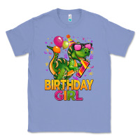 Colony Blue 1st birthday girl t rex pink Classic Tee - CowGirlArtShop