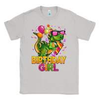 Moon Dust 1st birthday girl t rex pink Classic Tee - CowGirlArtShop