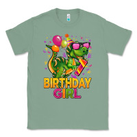 Sage 1st birthday girl t rex pink Classic Tee - CowGirlArtShop
