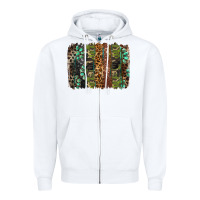 White western camouflage brushstroke Zipper Hoodie - BarkalooDesign
