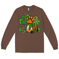 Chestnut St. Patricks Dog Mom Long Sleeve Tee - FaDigitalArtStudio