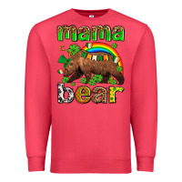 Cardinal st patricks mama  bear Premium Sweatshirt - AdoDesignShop