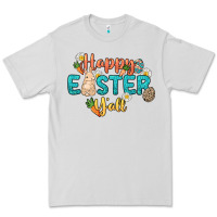 Dove Grey Happy Easter y'all Easter Day Premium Tee - HowdyJamesFarm