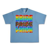 Pebble Blue pride pride pride Urban Heavy Tee - OliviaCreatesArt