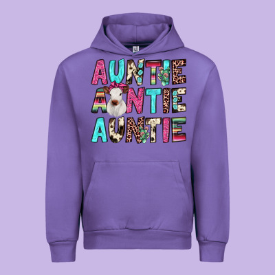 Auntie Heifer Cactus Urban Hoodie Designed By Jahusdesignshop