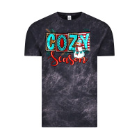 Cloud Black cozy season Vintage Tee - OliviaCreatesArt