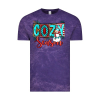 Cloud Purple cozy season Vintage Tee - OliviaCreatesArt