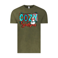 Vintage Olive cozy season Vintage Tee - OliviaCreatesArt