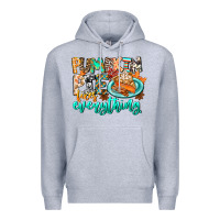 Heather Grey Pumpkin Pie Fixes Everything Premium Hoodie - CowhideDigitalArt