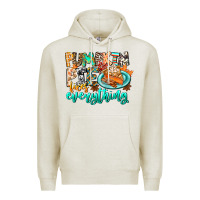 Oatmeal Heather Pumpkin Pie Fixes Everything Premium Hoodie - CowhideDigitalArt