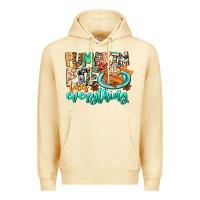 Pina Colada Pumpkin Pie Fixes Everything Premium Hoodie - CowhideDigitalArt