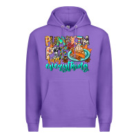 Purple Pumpkin Pie Fixes Everything Premium Hoodie - CowhideDigitalArt
