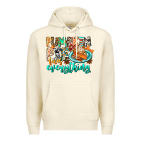 Sandshell Pumpkin Pie Fixes Everything Premium Hoodie - CowhideDigitalArt