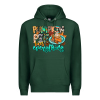 Sports Green Pumpkin Pie Fixes Everything Premium Hoodie - CowhideDigitalArt