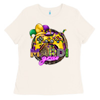 Bone mardi gras gamer Ladies Tee - CowGirlArtShop