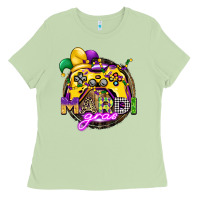 Matcha mardi gras gamer Ladies Tee - CowGirlArtShop