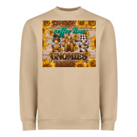 Mushroom coffee time gnomies Heavyweight Sweatshirt - BarkalooDesign