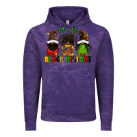 Cloud Purple We are black history Vintage Hoodie - FaDigitalArtStudio