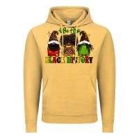 Vintage Mustard We are black history Vintage Hoodie - FaDigitalArtStudio