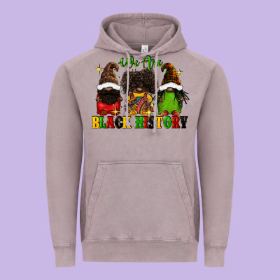 We Are Black History Vintage Hoodie Designed By Fadigitalartstudio