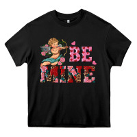 Black be mine cupid Heavy Core Tee - RanaPortraitStore