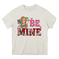 Cream be mine cupid Heavy Core Tee - RanaPortraitStore