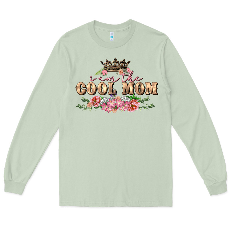 I Am The Cool Mom Long Sleeve Tee by FaDigitalArtStudio | Teevron