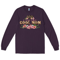 Plum i am the cool mom Long Sleeve Tee - FaDigitalArtStudio