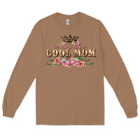 Toasted Coconut i am the cool mom Long Sleeve Tee - FaDigitalArtStudio