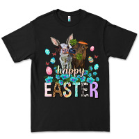 Black Happy Easter Heifers Easter Day Premium Tee - HowdyJamesFarm