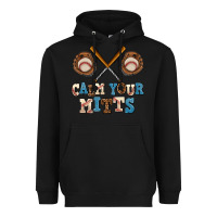 Black calm your mitts Heavyweight Hoodie - AdoDesignShop