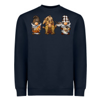 Navy coffee gnomes Heavyweight Sweatshirt - BarkalooDesign