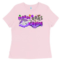 Bubblegum Pink mardi gras cruise Ladies Tee - CowGirlArtShop