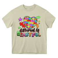 Mossy different is beautiful Heavy Core Tee - NancyCooperArtShop
