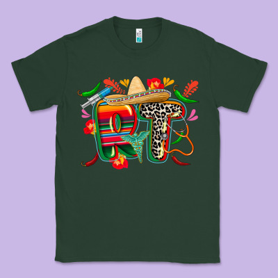 Cinco De Mayo Rt Classic Tee Designed By Cowgirlartshop