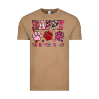 Vintage Coffee happy valentine's day paws Vintage Tee - OliviaCreatesArt