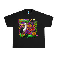 Black louisiana Urban Heavy Tee - OliviaCreatesArt