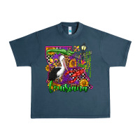 Midnight Navy louisiana Urban Heavy Tee - OliviaCreatesArt