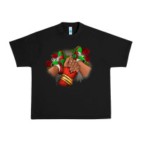 Black Latina Mexican Urban Heavy Tee - RanaPortraitStore