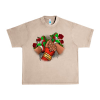 French Oak Latina Mexican Urban Heavy Tee - RanaPortraitStore