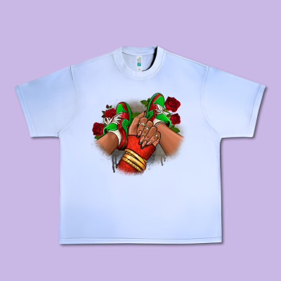 Latina Mexican Urban Heavy Tee Designed By Ranaportraitstore