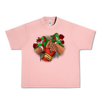 Salmon Latina Mexican Urban Heavy Tee - RanaPortraitStore