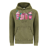 Vintage Olive Breast Cancer Coffee Cups Vintage Hoodie - FaDigitalArtStudio