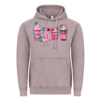 Vintage Zinc Breast Cancer Coffee Cups Vintage Hoodie - FaDigitalArtStudio
