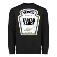 Black tartar sauce condiment diy halloween costume matching group t shirt Heavyweight Sweatshirt - baoMotion