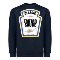 Tartar Sauce Condiment Diy Halloween Costume Matching Group T Shirt Heavyweight Sweatshirt | Teevron