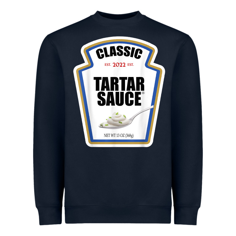 Tartar Sauce Condiment Diy Halloween Costume Matching Group T Shirt Heavyweight Sweatshirt by baoMotion | Teevron